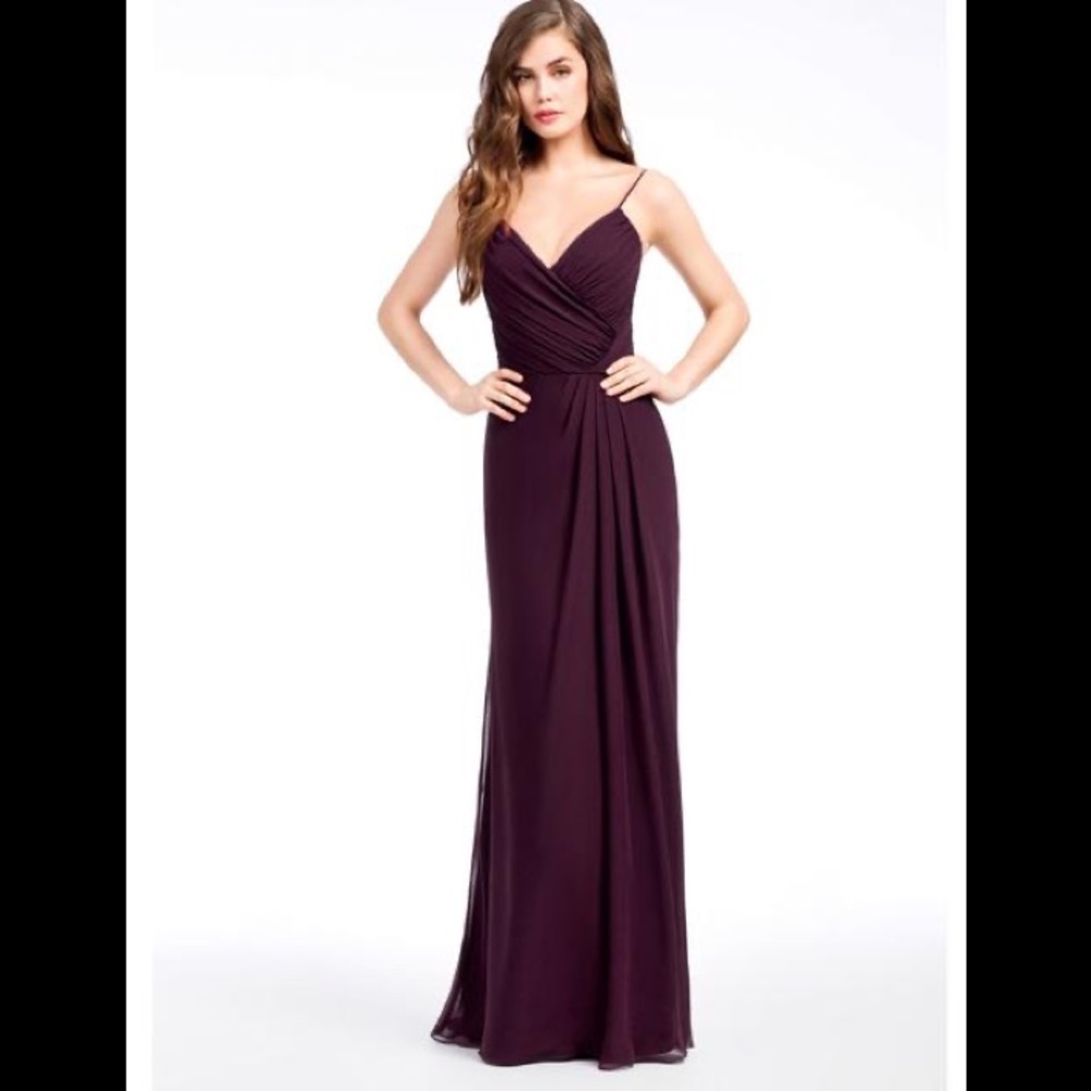 HAYLEY PAIGE Style # 5662 Plum Sz.12